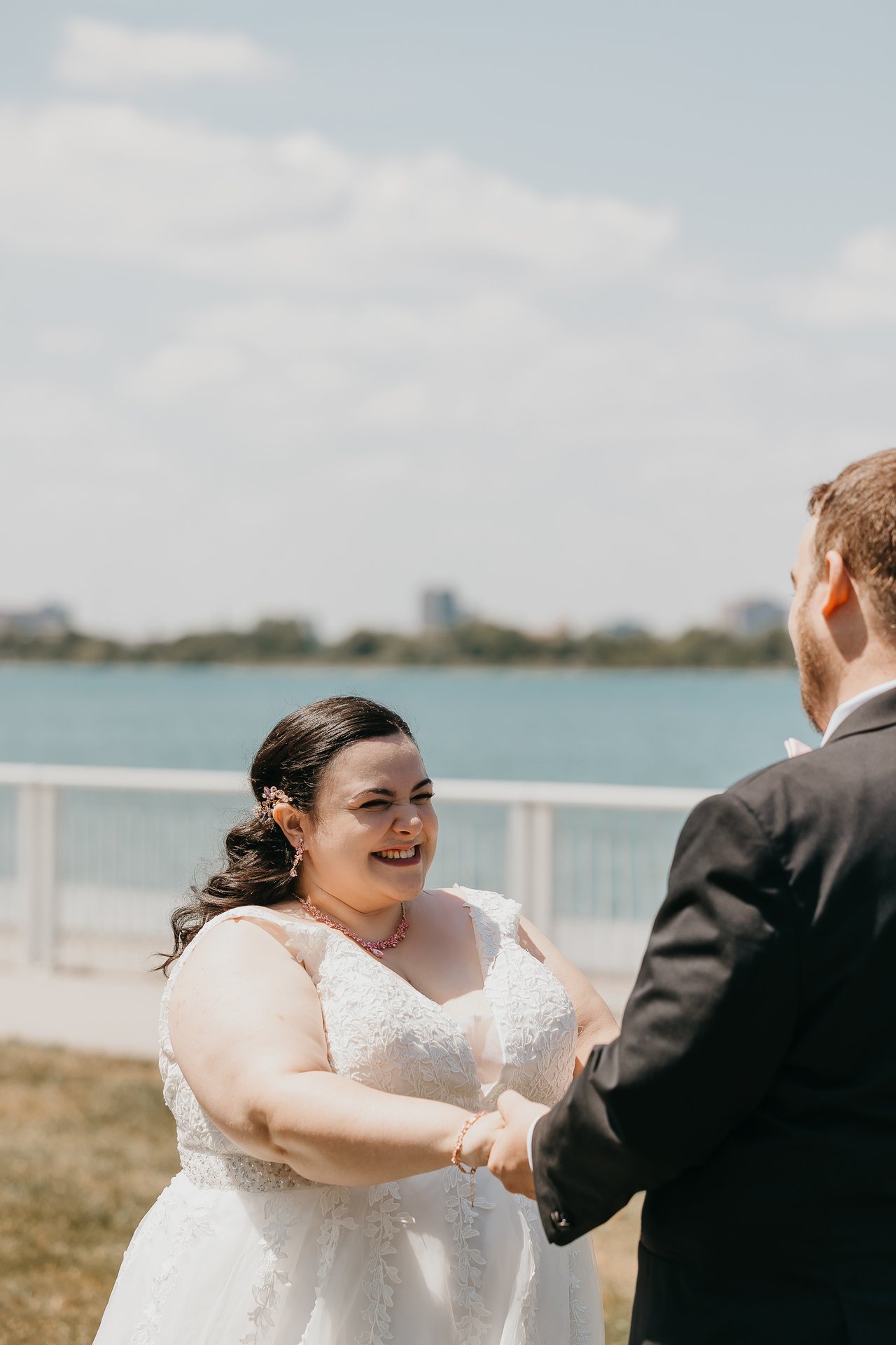 Greg during the ceremony