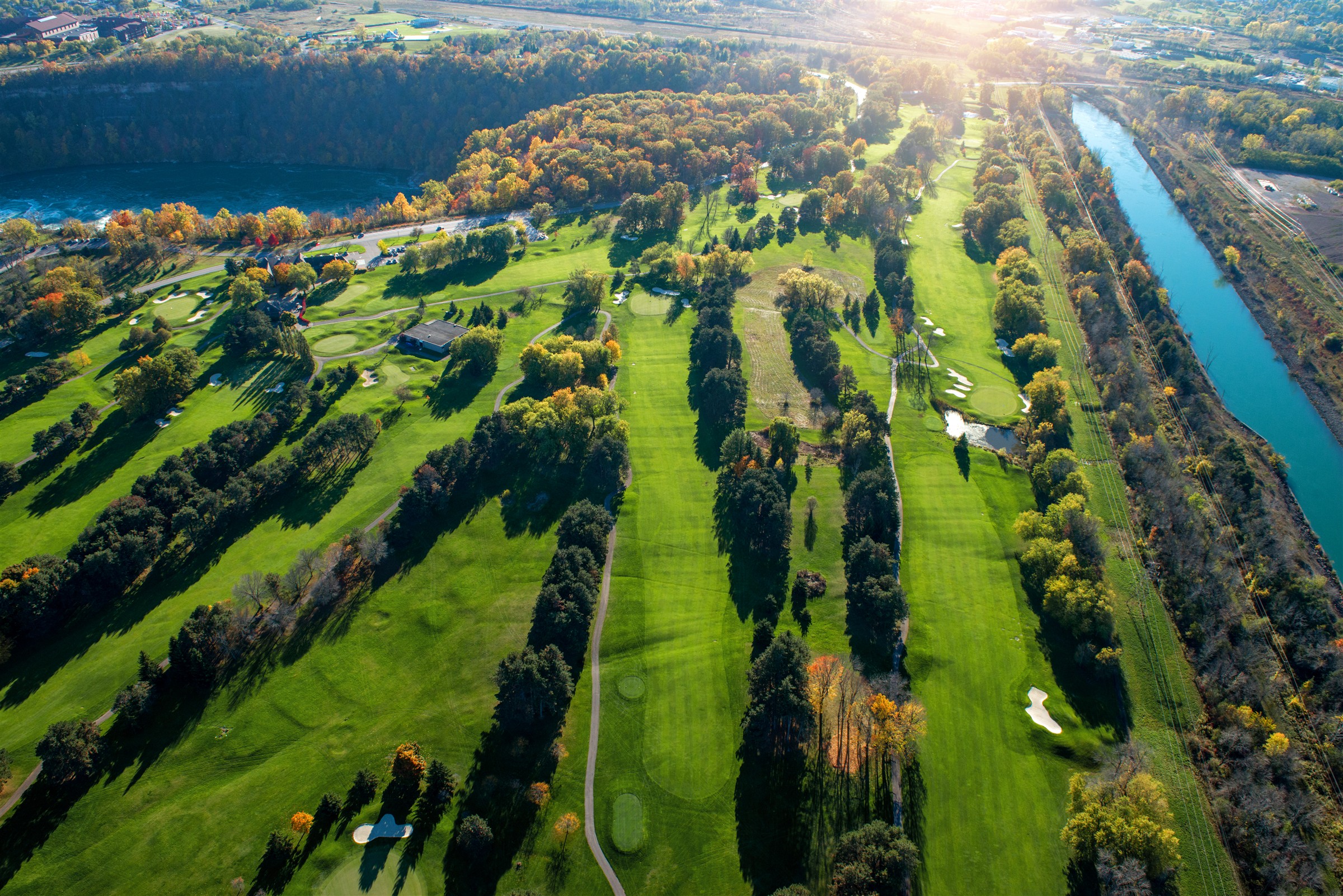 A view across Whirlpool Golf Course